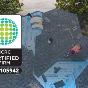 Picture here is a roof replacement in Siren Wisconsin.  For roof repair and roof replacement, a rapid response is critical to prevent water damage and mold.
