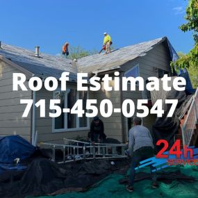 Reroofing Estimate Siren Wisconsin