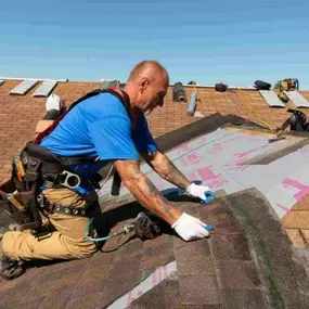 Pictured here is a Trade Lake Wisconsin roof replacement.  As your local Trade Lake roofing contractor, we understand a damaged roof can result in water leakage, leading to rot, water damage and mold growth within the walls, ceilings, and attic spaces.