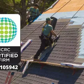 Picture here is a roof replacement in Luck Wisconsin.  For roof repair and roof replacement, a rapid response is critical to prevent water damage and mold.