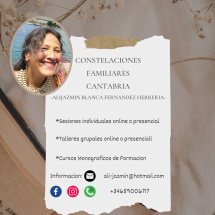 Logo de Constelaciones Familiares Cantabria-Alijazmin Blanca Fernández Herrería