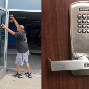 We specialize also in commercial lock-outs. Our equipment is state of the art and usually gets the business owner right into his business in a matter of minutes.