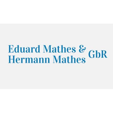Logotyp från Eduard Mathes & Hermann Mathes