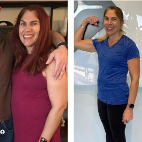 3 month weight loss transformation with our weight loss and toning program