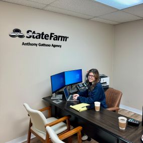 Arielle at her desk!