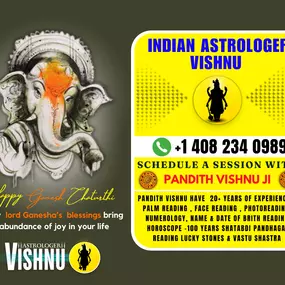 Bild von Indian astrologer vishnu