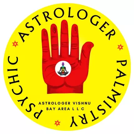 Logo from Indian astrologer vishnu | black magic removal | get ex love back | plam reader | psychic reading