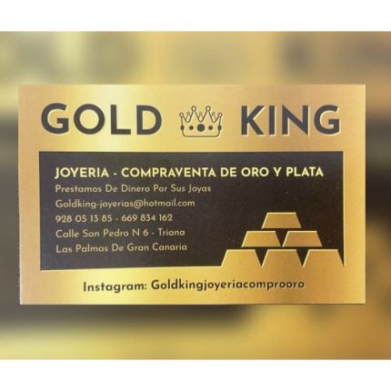 Logo van Gold King Compra Venta De Oro