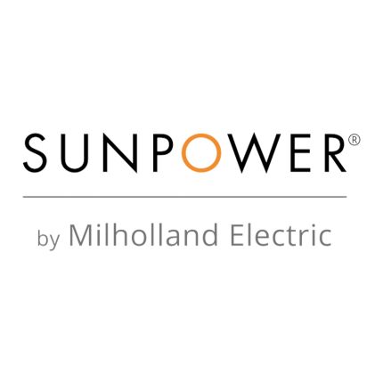 Logo od SunPower by Milholland Electric