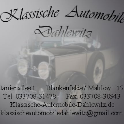 Λογότυπο από Klassische Automobile Dahlewitz