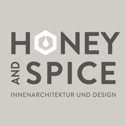 Logotyp från HONEYandSPICE innenarchitektur + design