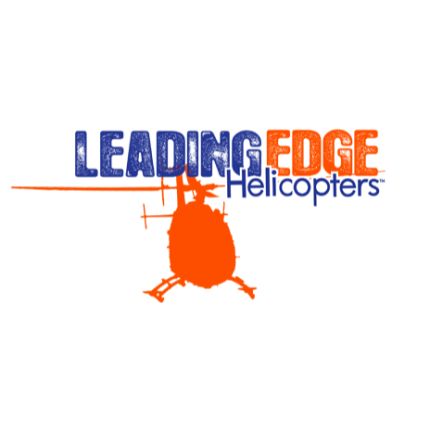 Logo fra Leading Edge Helicopters