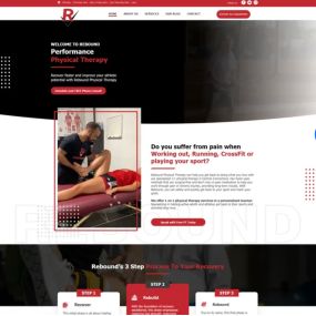 Physical Therapy Website Design