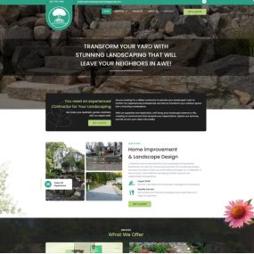 Landscape Design Website