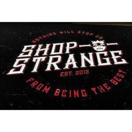 Logotyp från Shop Strange Screen Printing & Embroidery