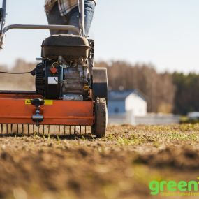 Overseeding and aeration services in CT by GreenTurf