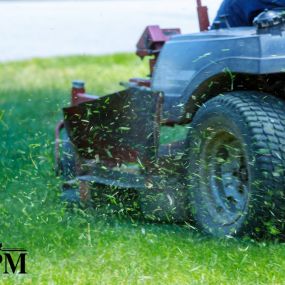 Lawn mowing services by Roberts Property Management LLC