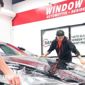 Paint Protection service by San Diego Auto Glass & Tint