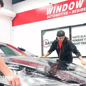 Paint Protection service by San Diego Auto Glass & Tint