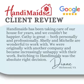 We love client feedback!