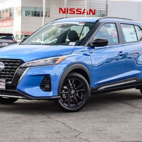 Blue Nissan Kicks