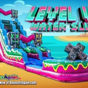 Level Up Water Slide - Bounce It Again