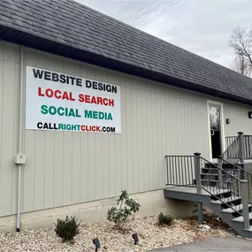 Side of building sign
