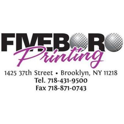 Logo fra Fiveboro Printing LLC