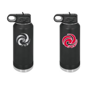 Laser Engraved and UV Printed Water Bottles