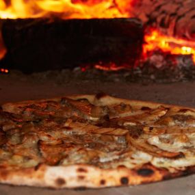 Pizza Oven in Slice Pizzeria at Caesars Atlantic City.