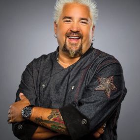 Guy Fieri at Flavortown Sports Kitchen at the Horseshoe Center Strip in Las Vegas