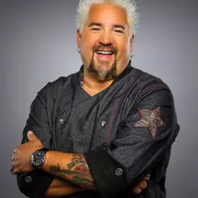 Guy Fieri at Flavortown Sports Kitchen at the Horseshoe Center Strip in Las Vegas