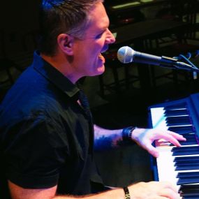 Pianist at Gin Rickey’s in Tropicana Atlantic City.