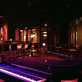 Piano at Gin Rickey’s in Tropicana Atlantic City.