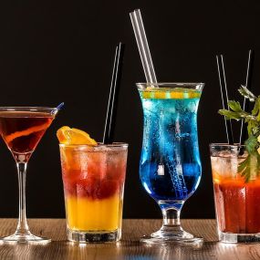 Cocktails at Toga Bar in Caesars Atlantic City.