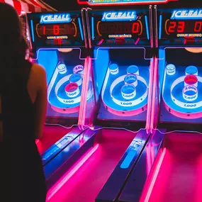 With over 50 arcade games, exciting chances to win prizes, and endless opportunities for fun, Family Fun Station is the place for the family to get together in the heart of Atlantic City. Try your hand at skeeball, pinball, and more, or get your feet moving with a Dance Dance Revolution battle.