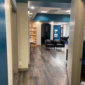 Waiting Room and Hallway at North Phoenix Pediatric Dentistry