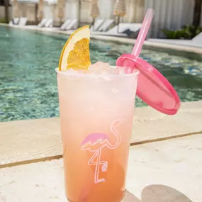 All-New Go Pool at Flamingo Las Vegas Flamingo Fizz Cocktail