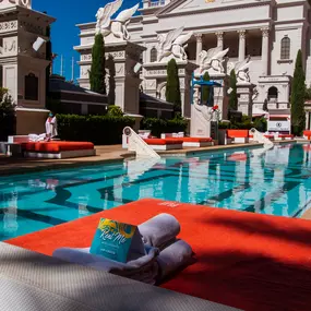 Garden of the Gods Pool at Caesars Palace Las Vegas