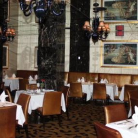 Inside il Verdi restaurant at Tropicana Atlantic City.