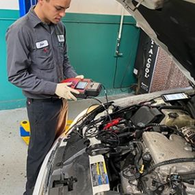 Expert auto service and auto repair
Our Nationwide Warranty program covers you for qualifying services and repairs for 36 months or 36,000 miles.
We repair domestic and foreign vehicles and are your best choice for scheduled maintenance of your car, SUV, truck and fleet vehicles.