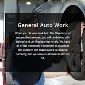 Just Auto Car Care is your trusted neighborhood auto repair shop, offering comprehensive services to keep your vehicle in top condition. With a team of experienced technicians and state-of-the-art equipment, we are your one-stop destination for all your automotive needs.
