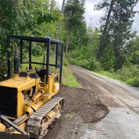 Driveway/Road Grading Spirit Lake ID: Bullhead Excavating offers professional driveway and road grading services in Spirit Lake, ID. Our grading expertise ensures a smooth, even surface for your driveways and roads, improving accessibility and appearance. Count on us for precise grading that enhances the durability and functionality of your pathways.