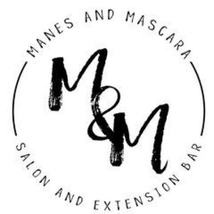 Logo van Manes and Mascara Salon