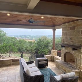 San Antonio Custom Outdoor Fire Places