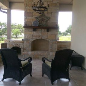 Custom Built Outdoor Fireplaces San Antonio
