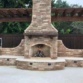 Top Rated Custom Outdoor Fire Places San Antonio | Free Estimate (210) 380-5521