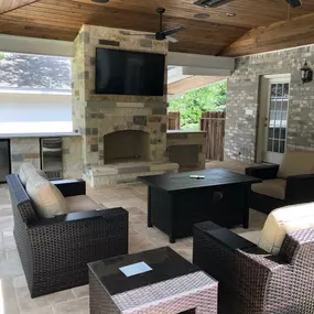 Custom Outdoor Fire Places San Antonio | Free Estimate (210) 380-5521