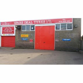 SPARE DEAL TYRES LTD IN WOLLATON , NOTTINGHAM.