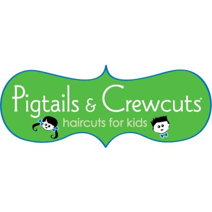 Logótipo de Pigtails & Crewcuts: Haircuts For Kids